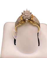 Real 10KT gold and 0.4CTW Diamond ladies ring