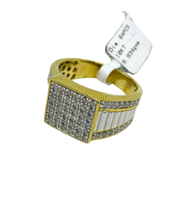 10kt gold diamond ring of 0.9 ctw available on special sale