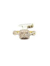 Real 10kt Gold & 0.5CTW Diamond Ladies Ring