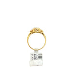 Real 10kt Gold & 0.15CTW Diamond Ladies Ring