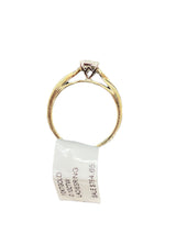 Real 10KT Gold & 0.10CTW Diamond Ladies Ring