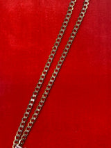 Real 10kt gold Cuban Diamond Cut Chain